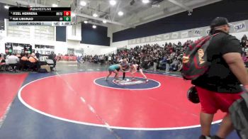 115 lbs Champ. Round 1 - Itzel Herrera, Corona vs Kai Libunao, Aliso Niguel