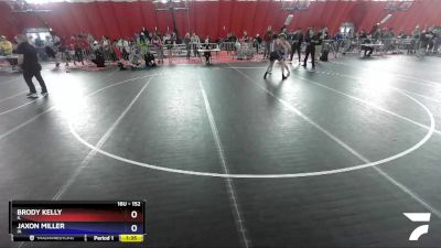 152 lbs Quarterfinal - Brody Kelly, IL vs Jaxon Miller, IA