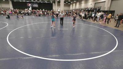 105 lbs Cons. Semis - Allessandra Toscano, NXT Level Wrestling Academy vs Kimber Drenon, Windsor Youth Wrestling