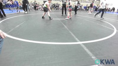 100 lbs Quarterfinal - Madison Ryan, Raw Wrestling Club vs Creed Parham, Blaine County Grapplers