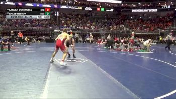 1A-175 lbs Cons. Round 4 - Landen Schnuelle, South Winneshiek vs Kaleb Nelson, Underwood