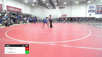 132 lbs Round Of 32 - Eli Benoit, Plainville vs Jake Ashley, Bacon Academy