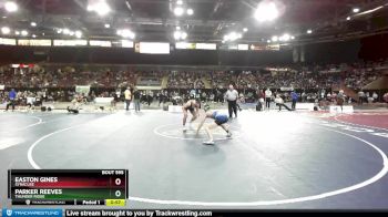 132 lbs Cons. Round 1 - Parker Reeves, Thunder Ridge vs Easton Gines, Syracuse