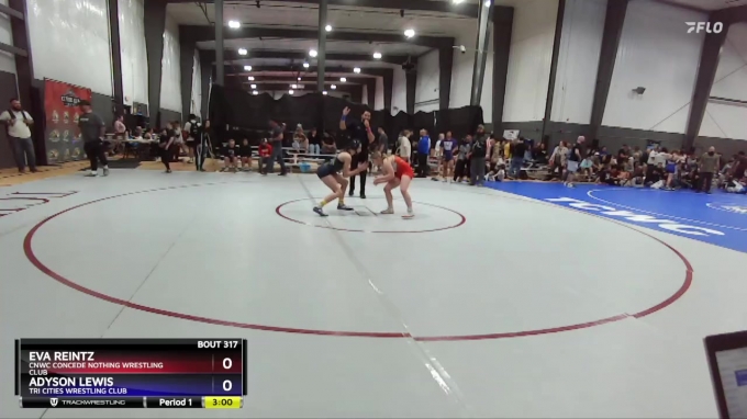 Eva Rentz 120 lbs Quarterfinal - Eva Reintz, CNWC Concede Nothing Wrestling Club ...