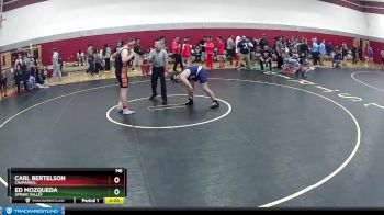 190 lbs Champ. Round 1 - Ed Mozqueda, Spring Valley vs Carl Bertelson, Chaparral