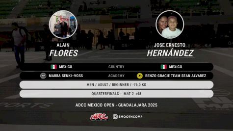 Jose Ernesto Hernández vs Alain Flores 2025 ADCC Guadalajara Open