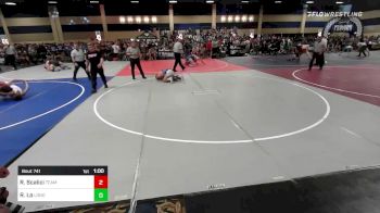 130 lbs Round Of 32 - Race Scalici, Team Aggression vs Rocky Lo, Long Beach Poly