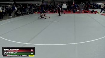 54 lbs Quarterfinal - Kreed Jesnowski, WCA (West Central Area) vs Lawson Maley, Northfield