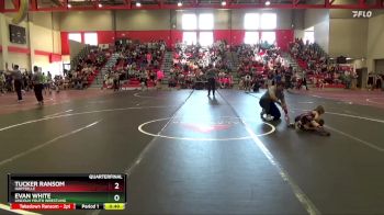 50 lbs Quarterfinal - Tucker Ransom, Hartselle vs Evan White, Lincoln Youth Wrestling