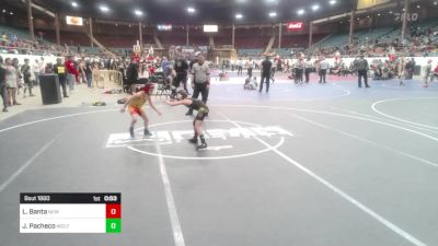 62 lbs Rr Rnd 3 - Liam Banta, New Mexico Punishers vs Jalen Pacheco, Wolfpack Wrestling Academy