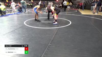 150 lbs Quarterfinal - Luke Cummins, Moon vs Lorenzo Galindo, Franklin Regional