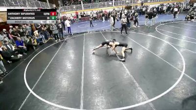 144 lbs Quarterfinal - Anthony Sifuentes, Toppenish vs Zackery Motzkus, Battle Ground