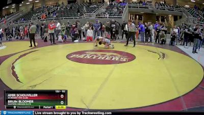 92 lbs 1st Place Match - Amir Schouviller, Hi Desert Mat Club vs Bruin Bloomer, Eastern Oregon Elite