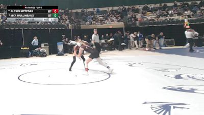 105 lbs Round 2 - Mya Mullineaux, Eastern Technical vs Alexis Metzgar, North Point