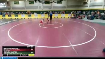 45 lbs Quarterfinal - Lane Darrington, Touch Of Gold Wrestling Club vs Tayshaun Jacobs, Cobbler Wrestling