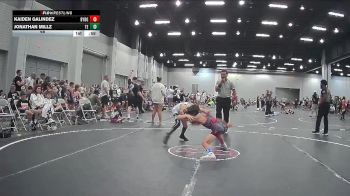 68 lbs Round 5 (8 Team) - Kaiden Galindez, Backyard Brawlers Gold vs Jonathan Millz, Takedown Elite