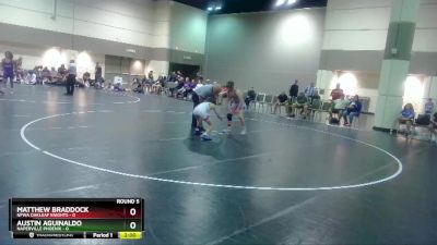 106 lbs Round 5 (6 Team) - Matthew Braddock, NFWA Oakleaf Knights vs Austin Aguinaldo, Naperville Phoenix