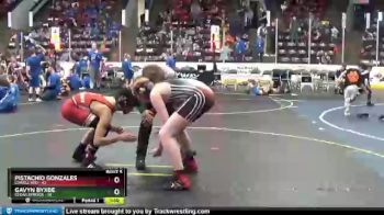 150 lbs Round 3 (4 Team) - Gavyn Byxbe, Cedar Springs vs Pistachio Gonzales, Lowell Red