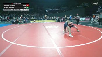 3A Boys 113 lbs Quarterfinal - Hunter Gilbert, Banks Boys vs Javier Gomez, La Pine Boys