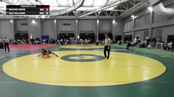 138 lbs Consi Of 8 #1 - Milexis Nieve, New Britain vs Zoe Williams, Norwalk