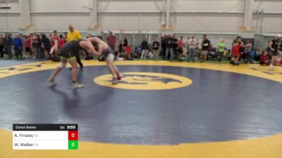 E-220 lbs Consolation - Alexander Finsley, OH vs Wyatt Walker, OH