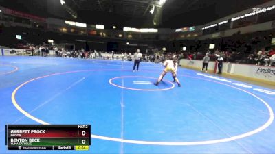 157 lbs Cons. Round 2 - Benton Beck, Yuma Catholic vs Garrett Prock, Payson