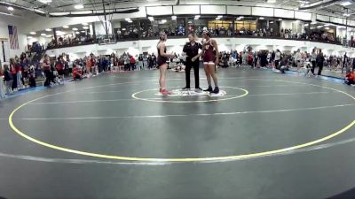 131 A Champ. Round 1 - Jania Dunigan, Schreiner University vs Olivia Root, Davenport University