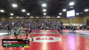 127 lbs Cons. Semi - Naomi Kidd, Doherty vs Breaunnah Robles, Douglas County