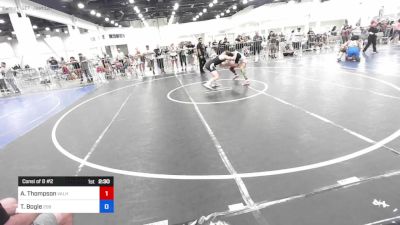 144 lbs Consi Of 8 #2 - Adrian Thompson, Valhalla vs Tyler Bogle, 209 Wrestling