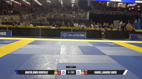Samuel Lamardo Junco vs Martin James Bonfiglio 2025 Pan Kids Jiu-Jitsu IBJJF Championship