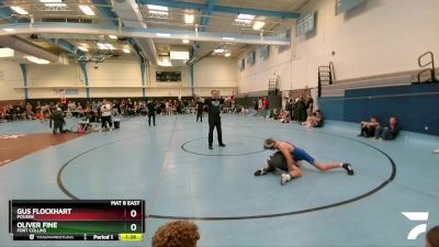 132-138 lbs Round 2 - Gus Flockhart, Poudre vs Oliver Fine, Fort Collins