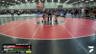 67 lbs Champ. Round 2 - Roy Anderson, 84 Athletes vs Jeremy Cho, Nova WC