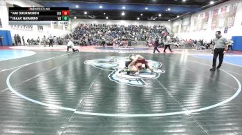 120 Boys Champ. Round 1 - Kai Duckworth, Scripps Ranch vs Isaac Navarro, Vista