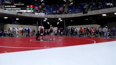 135 lbs Cons. Round 2 - Gianna Boudonck, Unattached vs Alyssa Hardt, Belleville (West)