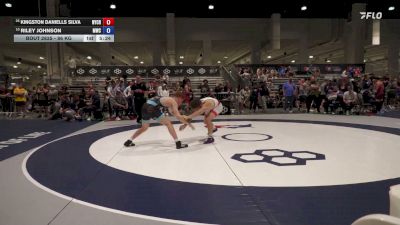 86 kg Cons. Quarters - Kingston Daniells Silva, New York City RTC vs Riley Johnson, MWC Wrestling Academy