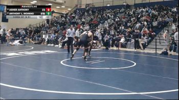 145 lbs Consi Of 16 #1 - Asher Anthony, St. Christopher's School vs Anthony L. Moreno, New York Military Academy