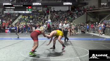 165 lbs Quarterfinal - Wade Bell, Spring Hill vs Caden Keas, Plainville Kids