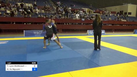 Tyler Lynn McMickell vs Kevin Vu Nguyen 2024 Pan IBJJF Jiu-Jitsu No-Gi Championship