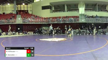 130 lbs Round 4 (6 Team) - Rosa Gonzalez, Lexington Girls vs Megan Althouse, Minden Girls