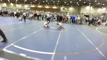 81 lbs Quarterfinal - Riot Vallotton, Run To Danger vs Trayson Smith, No Team