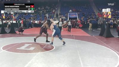 285 lbs Round Of 64 - Sevoi Hightower, Concord-Carlisle vs Jaxson Tammaro, Saint John's Prep