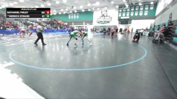 106 lbs Champ. Round 1 - Nathaniel Finley, Burroughs vs Derrick Strahm, Holtville