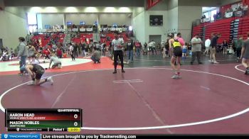 110 + 115 Quarterfinal - Aaron Head, Vicious Wrestling Academy vs Mason Nobles, Unattached