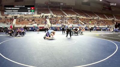 190-D3 Quarterfinal - Tyler Shumway, Mica Mountain High School vs Robert Perry, Notre Dame Preparatory