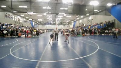 100 lbs Champ. Round 2 - Gibson Ashby, Wasatch Wrestling Club vs Brock Mumford, Lone Peak Elite Wrestling