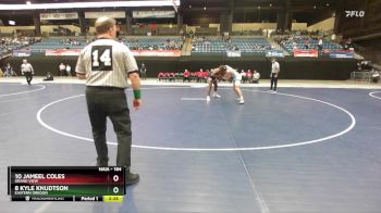 184 lbs 7th Place Match - 10 Jameel Coles, Grand View vs 8 Kyle Knudtson, Eastern Oregon