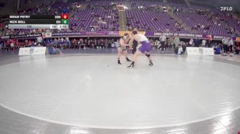165 lbs Semis & 1st Wrestleback (8 Team) - Brian Petry, Cornell College vs Nick Bell, NYU