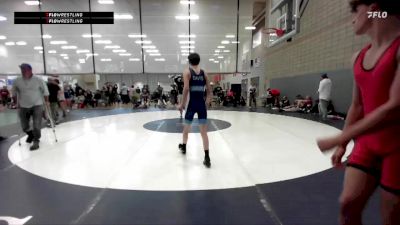 132 lbs Cons. Semi - Finley Davis, Suples Wrestling Club vs Hagen Clint, Idaho