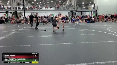 138 lbs Round 7 (8 Team) - Ryan Hayes, Bearcats vs Sam Casetta-Waxman, New England Gold