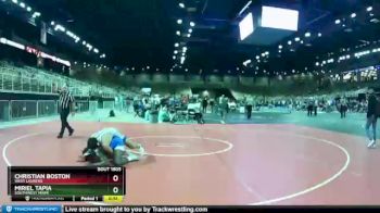 182 lbs Cons. Round 4 - Christian Boston, West Laurens vs Miriel Tapia, Southwest Miami